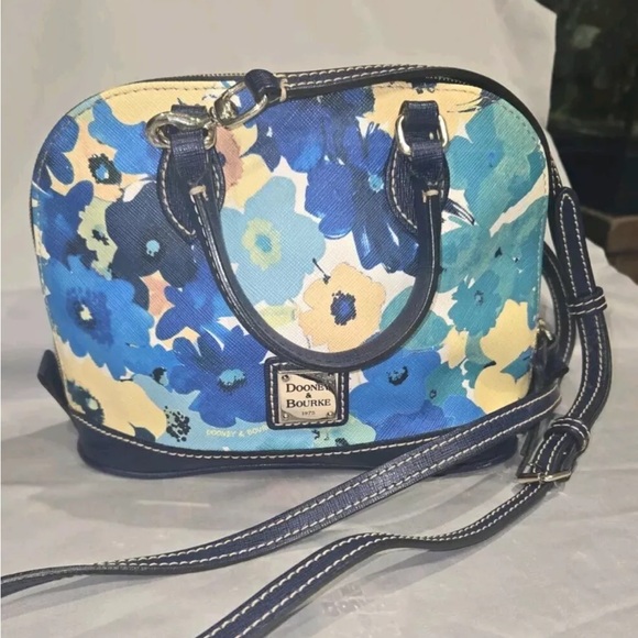 Dooney and Bourke Watercolor Bitsy Bag - Picture 11 of 12